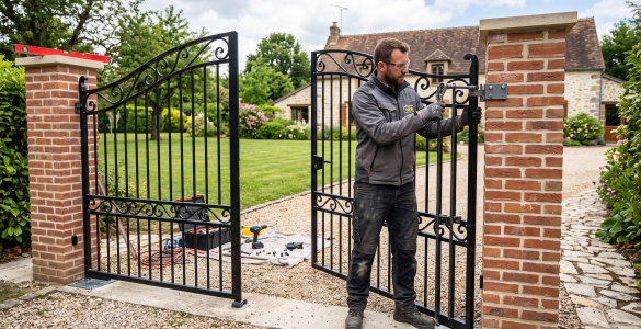 professionnel installation portail