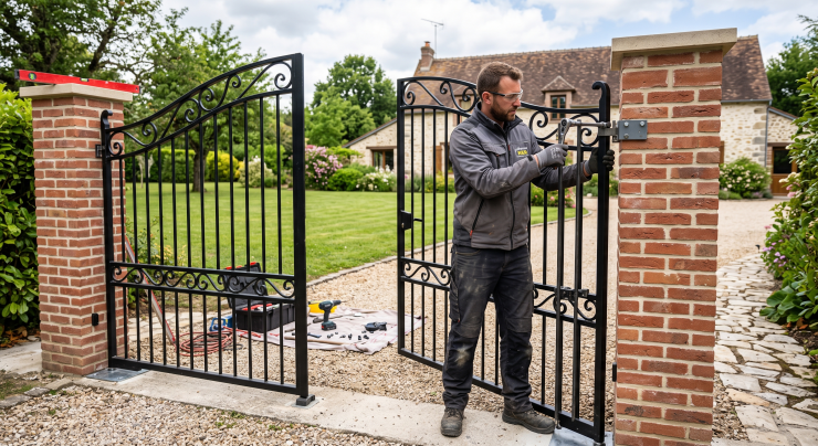 professionnel installation portail